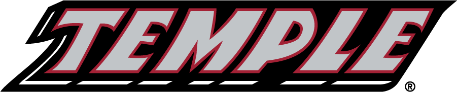 Temple Owls 1996-2014 Wordmark Logo v4 diy iron on heat transfer